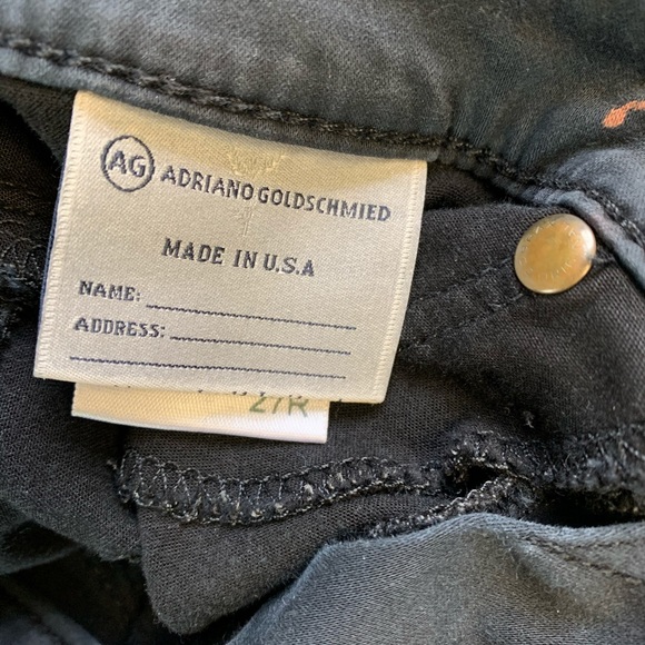 AGAdriano goldschmied black jeans 27r skinny. - Picture 14 of 15